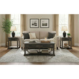 Park Ridge Charcoal 3-Piece Occasional Table Set with Coffee Table & Two End Tables - Ornate Home