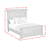 Park Ridge Charcoal 3-Piece Queen Panel Bedroom Set