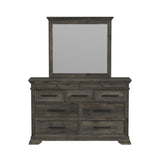 Park Ridge Charcoal Dresser & Mirror Set - Ornate Home