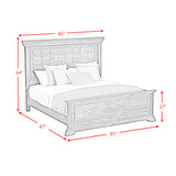 Park Ridge Charcoal King Panel Bed - Ornate Home