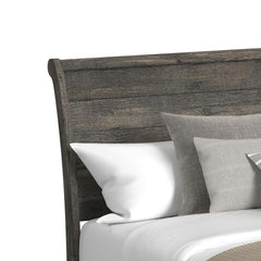 Park Ridge Charcoal King Sleigh Storage Bed