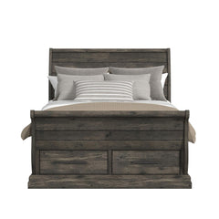Park Ridge Charcoal Queen Sleigh Storage Bed