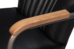 Parker Black Office Chair - Ornate Home
