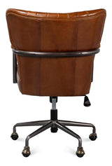 Parker Brown Office Chair - Ornate Home
