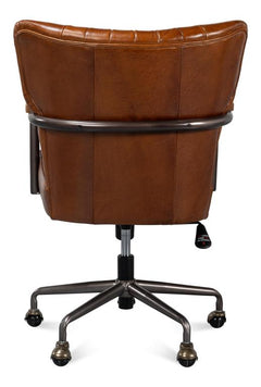 Parker Brown Office Chair - Ornate Home