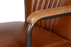 Parker Brown Office Chair - Ornate Home