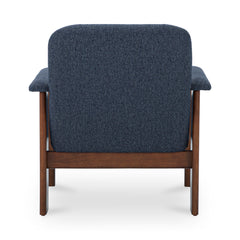 Parker Dark Blue Lounge Chair - Ornate Home