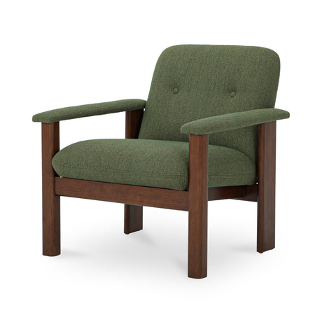 Parker Green Lounge Chair - Ornate Home