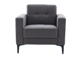Parker Grey Armchair - Ornate Home