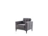 Parker Grey Armchair - Ornate Home