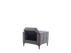 Parker Grey Armchair - Ornate Home