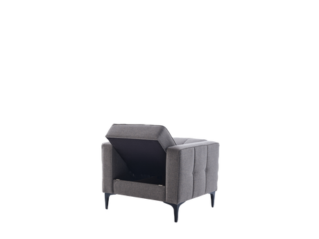 Parker Grey Armchair - Ornate Home