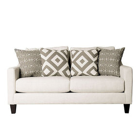 Parker Ivory Loveseat - Ornate Home