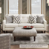 Parker Ivory Loveseat - Ornate Home