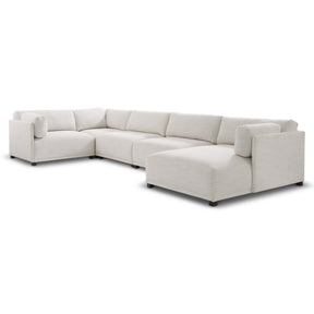 Parker Ivory Sectional - Ornate Home