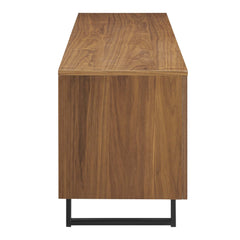 Parker Walnut 73" TV Stand - Ornate Home