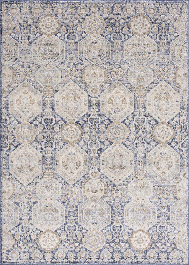 Parkerfield Blue Area Rug - Clearance - Ornate Home