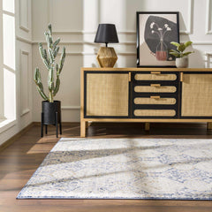 Parkerfield Blue Area Rug - Clearance - Ornate Home