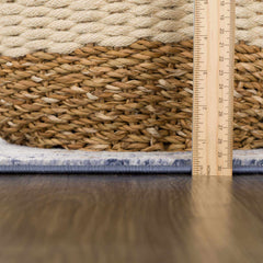 Parkerfield Blue Area Rug - Clearance - Ornate Home