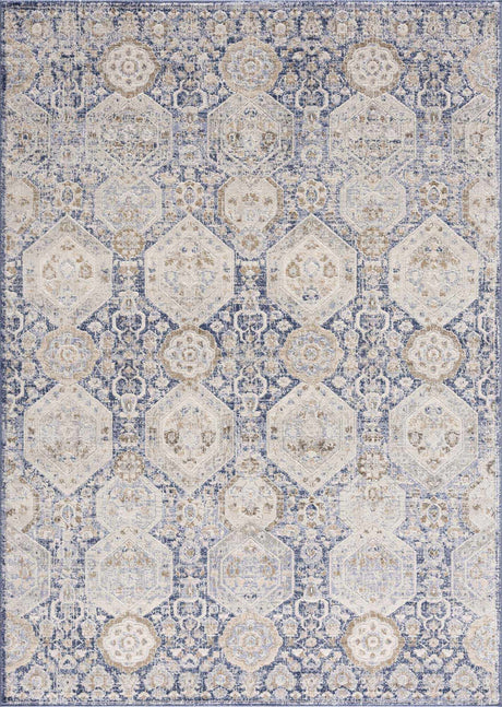 Parkerfield Blue Area Rug - Ornate Home