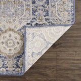 Parkerfield Blue Area Rug - Ornate Home