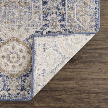 Parkerfield Blue Area Rug - Ornate Home