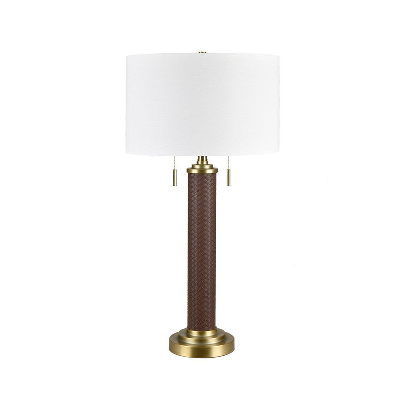 Parkhurst Brown/Gold Table Lamp - Ornate Home
