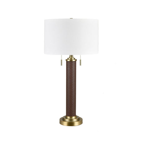 Parkhurst Brown/Gold Table Lamp - Ornate Home