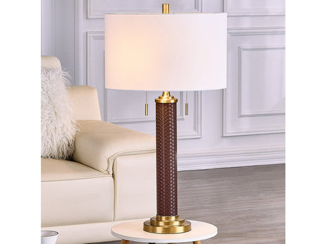 Parkhurst Brown/Gold Table Lamp - Ornate Home