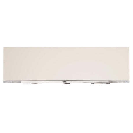 Parkhurst High Sheen White/Silver Leaf Dresser - Ornate Home