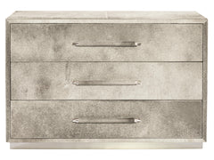 Parkin Grey Hair-on-Hide Drawer Chest - Ornate Home