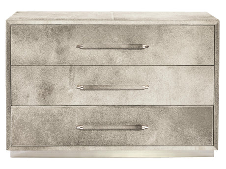 Parkin Grey Hair-on-Hide Drawer Chest - Ornate Home