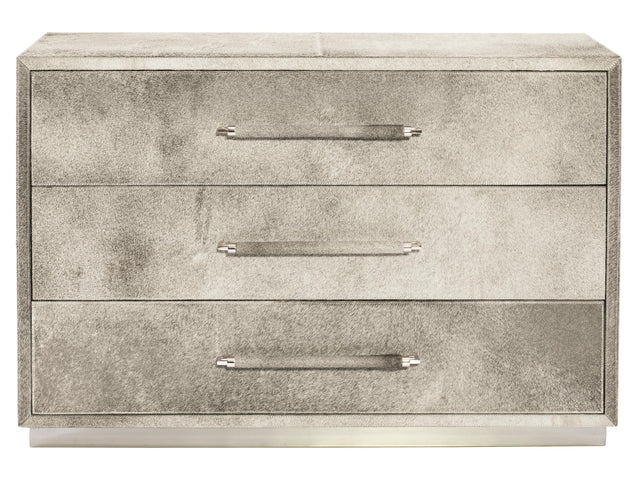 Parkin Grey Hair-on-Hide Drawer Chest - Ornate Home