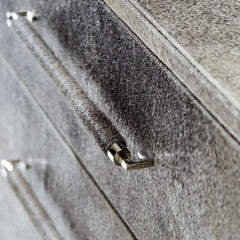 Parkin Grey Nightstand - Ornate Home