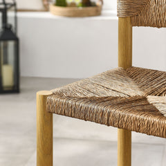 Parkland Natural Outdoor Patio Rattan and Aluminum Counter Stools (Set of 2) - Ornate Home