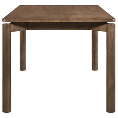 Parkridge Natural Walnut 5-piece Dining Room Set - Ornate Home