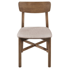 Parkridge Natural Walnut Side Chair (Set of 2) - Ornate Home