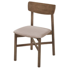 Parkridge Natural Walnut Side Chair (Set of 2) - Ornate Home