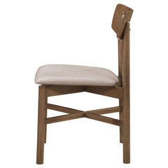 Parkridge Natural Walnut Side Chair (Set of 2) - Ornate Home