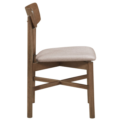 Parkridge Natural Walnut Side Chair (Set of 2) - Ornate Home