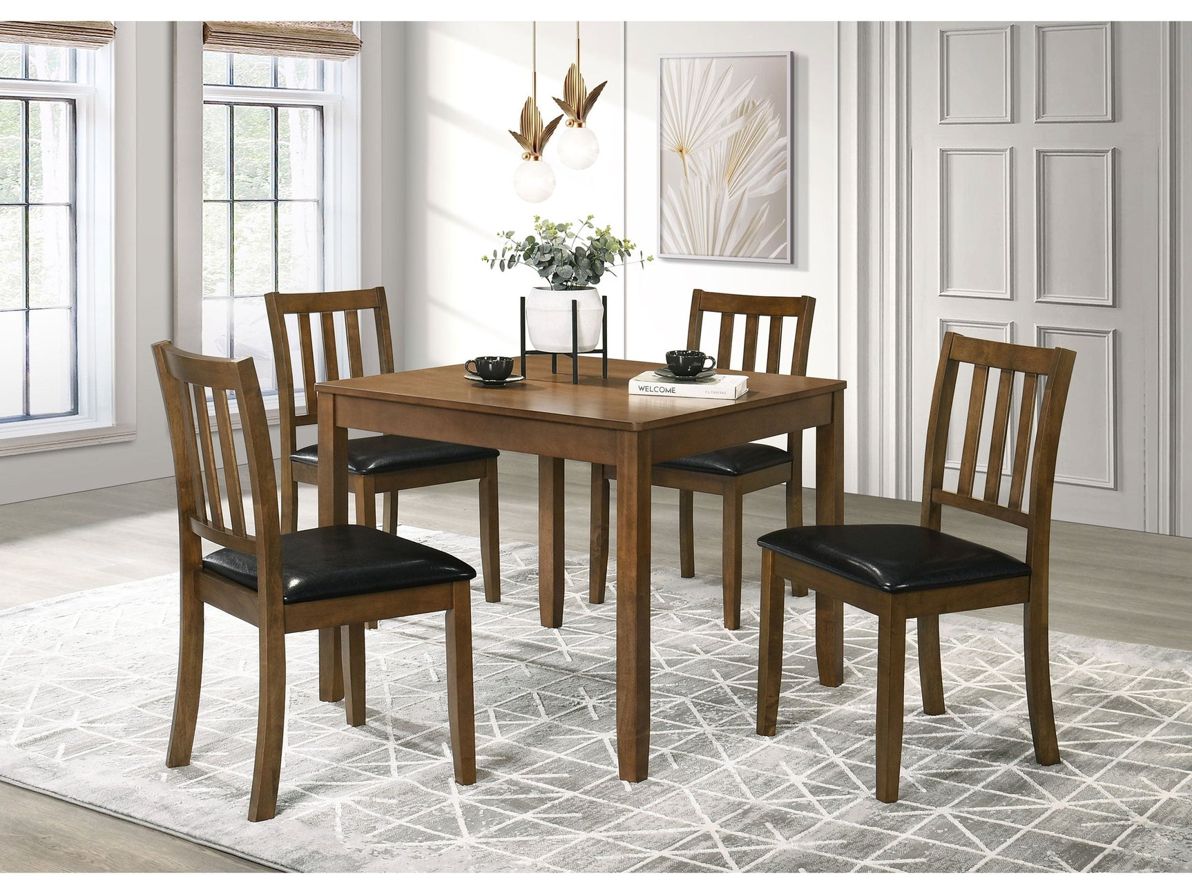 Parkwood Honey Brown Dining Room Set - Ornate Home