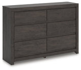 Parlayon Charcoal 6 Drawer Dresser (Online Special Price) - Ornate Home