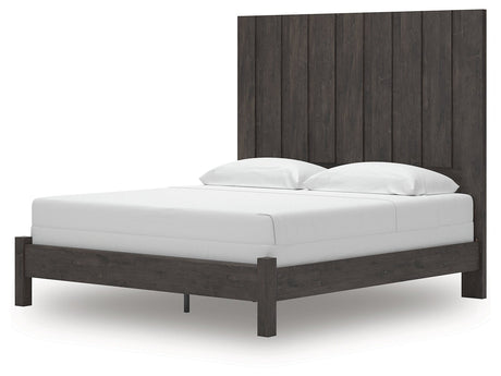 Parlayon Charcoal King Panel Bed - Ornate Home