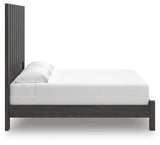 Parlayon Charcoal King Panel Bed - Ornate Home