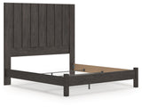 Parlayon Charcoal King Panel Bed - Ornate Home