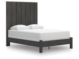 Parlayon Charcoal Queen Panel Bed (Online Special Price) - Ornate Home