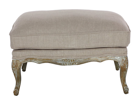 Parlier Gray Ottoman - Ornate Home