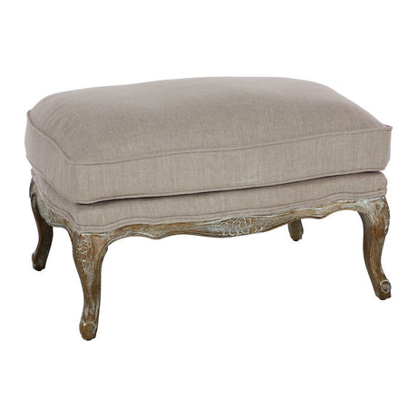 Parlier Gray Ottoman - Ornate Home