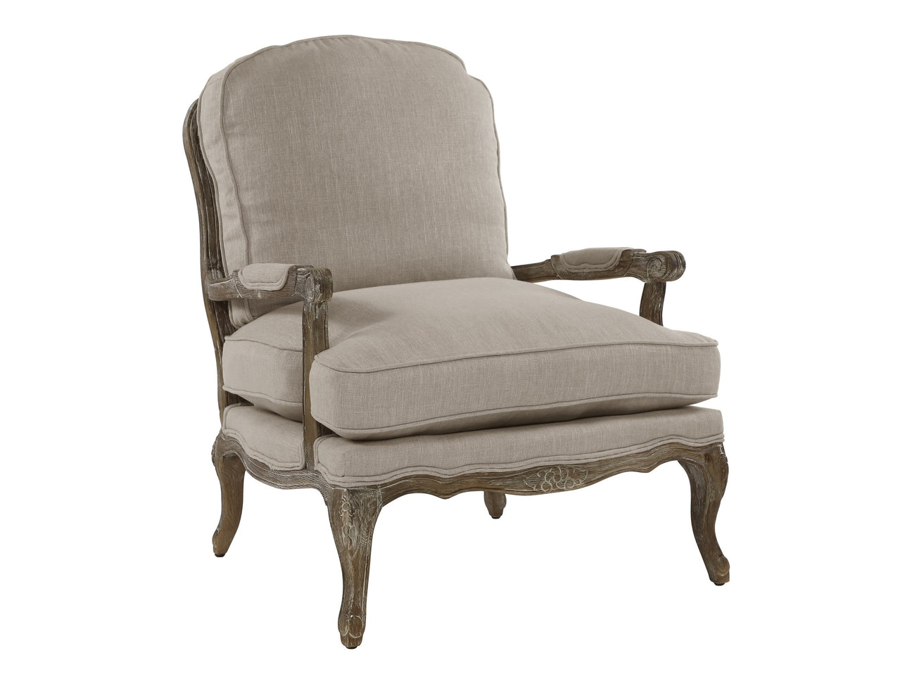 Parlier Gray Weathered Accent Chair - Ornate Home