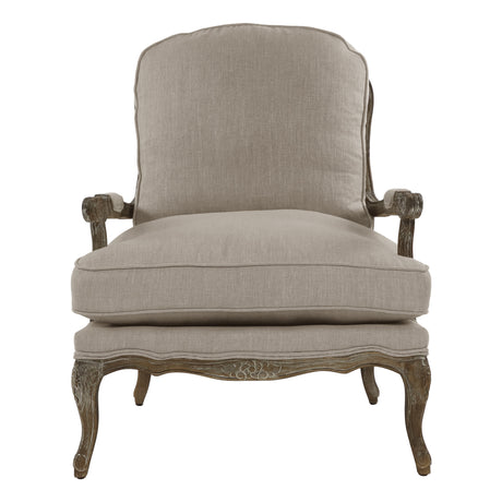 Parlier Gray Weathered Accent Chair - Ornate Home